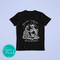 Bookish Halloween Graphic Tee - Funny Halloween Shirt for Introverted Book Lovers and Coffee Lovers, Drink Coffee Avoid People Read Books