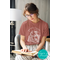 Bookish Halloween Graphic Tee - Funny Halloween Shirt for Introverted Book Lovers and Coffee Lovers, Drink Coffee Avoid People Read Books