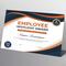 Professional Employee Recognition Certificate Editable