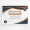 Professional Employee Recognition Certificate Editable