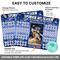 Baseball Pick a Date Editable Donation Calendar Template