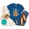 Personalized Fall Shirt - Round Monogrammed Pumpkin Autumn Shirt, Halloween Shirt, Thanksgiving Shirt