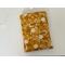 this mustard floral book sleeve has a mustard yellow background with dandelions all over the flower book cover