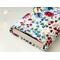 the inside of the padded book pouch matches the outside of the flower book cover