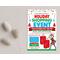 Holiday Pop-Up Shopping Event Editable Flyer