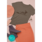 Dog Lover's Halloween Graphic Tee - Happy Halloweenie Dachshund Dog Halloween Monochromatic Short-Sleeve Shirt