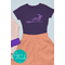 Dog Lover's Halloween Graphic Tee - Happy Halloweenie Dachshund Dog Halloween Monochromatic Short-Sleeve Shirt