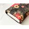 the inside of the padded book pouch matches the outside of the autumn book cover