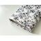 the inside of the padded book pouch matches the outside of the flower book cover