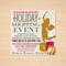 Customizable Holiday Pop-Up Sale Flyer for Christmas