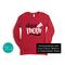Personalized Cheer Mom Shirt - Personalized Cheerleading Shirt with Team Colors and School Letters