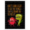 Printable Halloween Glow Stick Treat Cards - Spooky Glow in the Dark Light Stick Tags, Here's Some Light to See the Things That Go Bump in the Night