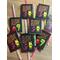 Printable Halloween Glow Stick Treat Cards - Spooky Glow in the Dark Light Stick Tags, Here's Some Light to See the Things That Go Bump in the Night