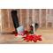 pair of wooden wall-mounted knife hooks with red resin blood splatter and red blood drip options - horror-themed wall hooks - horror decor