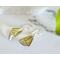 Gold Fairy Wing Earrings