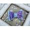 Bow choice B: Base is a mermaid textured holographic lavender, with a purple chunky glitter on top. Bows are sold individually.