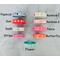 Ribbon options: popsicle, sun, dash, stripe, rainbow 1, rainbow 2, peace, & butterfly. 2" & 3" size options. 