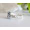 Sterling Silver Blue Eye Ring