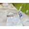 Sterling Silver Blue Eye Ring