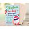 Hilarious Santa Christmas in July Pool Party Invitation