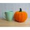 Large Crochet Pumpkin