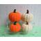 Large Crochet Pumpkin
