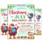 BBQ Pool Party Invite for Christmas in July