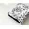 the inside of the padded kindle pouch matches the outside of the flower tablet holder