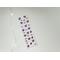 laminated bookmark on a white table