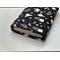 the inside of the padded book pouch matches the outside of the flower book cover