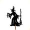 Witch shadow puppet