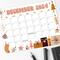 Retro Whimsical December Calendar