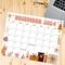 Retro Whimsical December Calendar