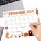 Retro Whimsical December Calendar