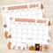 Retro Whimsical December Calendar