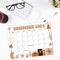 Retro Whimsical December Calendar