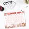 Vintage Whimsical December Calendar Printable