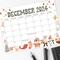 Cute Whimsical December Calendar Printable