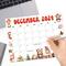 Vintage Retro December Calendar