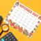 Retro Vintage November Calendar Printable