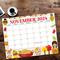 Printable Cute November Calendar