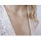 Herkimer Diamond Bridal Backdrop Necklace