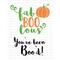 Fab Boo Lous You've Been Booed Halloween Sign , Printable Instant Download for Spooky Fun