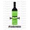 Frankenwine Halloween Wine Label | Printable Instant Download for Spooky Celebrations