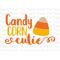 Candy Corn Cutie Halloween Card: Instant Download Printable for Sweet Halloween Greetings