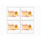 Candy Corn Cutie Halloween Favor Bag Tags: Printable Instant Download for Sweet Party Favors