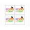 May Your Days Be Scary and a Fright Halloween Tags: Printable Instant Download for Spooky Greetings