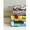 different sizes of book protectors: 9 by 7 inches (top), 10 by 8 inches, 11 by 8.5 inches, 12 by 9.5 inches