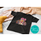 Whimsical Watercolor Turkey Shirt - A Fun and Festive Thanksgiving Gift for Her