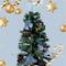 Three foot Christmas Tree featuring Rottweiler Ornament.